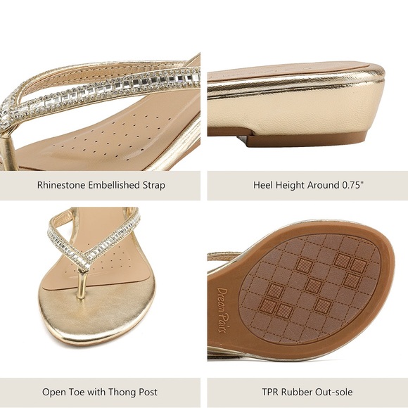 NWT Strappy Diamond Sandals Size 8.5 - Picture 3 of 8